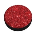 thumbnail image 3 of Balery Red Glittertire Cover Waterproof Dust-Proof, Universal Spare Wheel Tire Cover For Trailer, Rv, Suv Truck And Vehicle Camper Accessories-16 Inch, 3 of 9