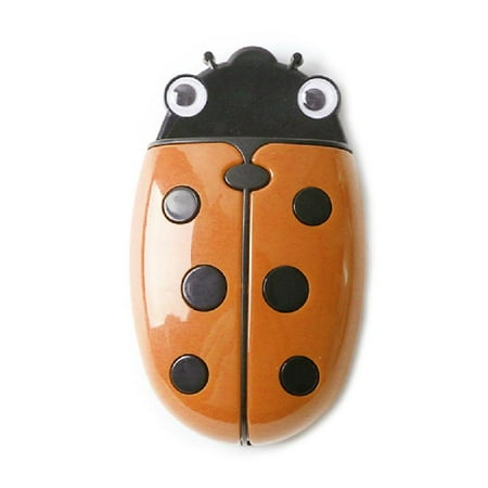 

DOYOUNG Cute Ladybug Fridge Magnetic Storage Box Eraser Whiteboard Pen Organizer Save Space Kitchen Container
