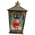 thumbnail image 1 of Linterna colgante con luz LED para decoración navideña, luz nocturna navideña, versátil Papá Noel marrón, 1 of 9
