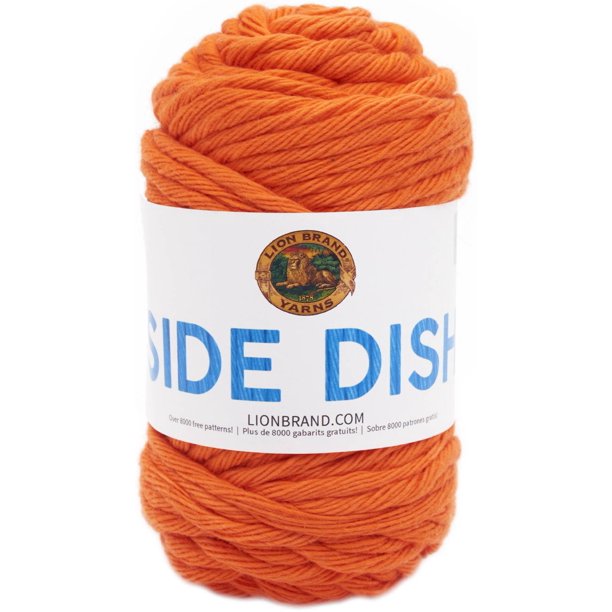 Lion Brand Side Dish YarnOrange