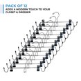 thumbnail image 2 of Organizador de armario Cami Bra Hangers USTECH, paquete de 12 unidades, que ahorra espacio, 2 of 8