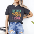 thumbnail image 2 of Mama Mommy Mom Bruh Funny Sarcastic Tee Women Wavy Colorful Mothers Day Gift, 2 of 5
