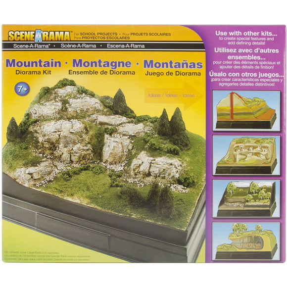 Scène Diorama Kit-Mountain