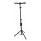 thumbnail image 2 of Soporte doble para guitarra, soporte para trípode, herramientas, soporte para guitarra con sistema de bloqueo automático para practicar vacaciones,, 2 of 9