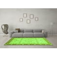 thumbnail image 3 of Ahgly Company Indoor Rectangle Abstract Green Modern Area Rugs, 8' x 12', 3 of 4