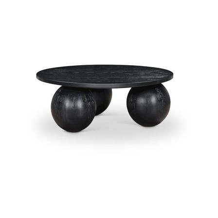 Meridian Furniture Fitch Black Oak Veneer Coffee Table