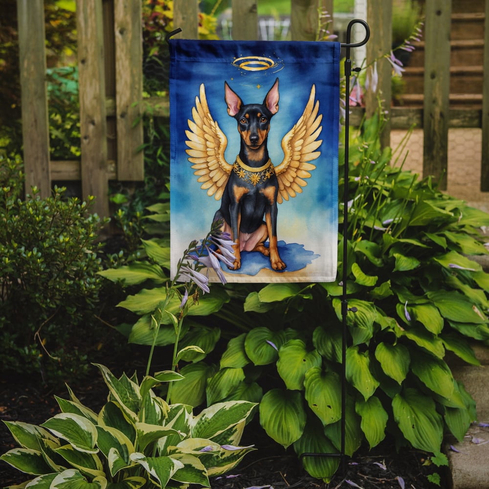 Manchester Terrier My Angel Garden Flag 11.25 in x 15.5 in