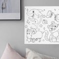 thumbnail image 2 of 2 Rolls of Drawing Paper Rolls Kids Coloring Painting Rolls Kids Graffiti Roll Papers Kids Coloring Posters, 2 of 4