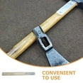 thumbnail image 5 of Wooden Axe Handle Replacement Parts for Axe with Wood and Iron Material 28.5 Inches, 5 of 6