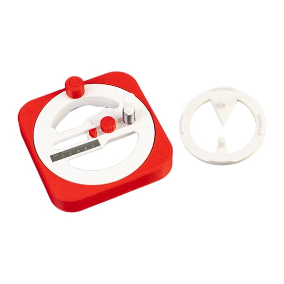 Precisions Hobby Circular Rotations Cutter Circular Cutter (1-45Mm) For Paper Crafts Scrapbooking DIYer Crafting