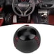 thumbnail image 4 of Shift Knob Replacement Gear Knob Shift Knob For Type R Leather Shift Head Shift Knob Head Leather Shifter Lever M10 X 1.5 Fits For HONDA CRZ / Civic Type R FA5 FG2Black 6 Speed, 4 of 8