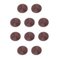 thumbnail image 1 of Tapetes antideslizantes Billuyoard Manteles individuales redondos resistentes y duraderos café 10Conjunto, 1 of 6