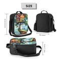 thumbnail image 2 of Pofeuu Whimsical Treehouse Painting Print Lunch Bag Women Insulated Lunch Box Reusable Leakproof Large Spacious Cooler Tote for Women Men, 2 of 7