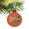 thumbnail image 3 of Roller Skates Derby Keep On Rolling Skating Mini Small Tiny Wood Christmas Tree Holiday Ornament, 3 of 3