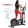 thumbnail image 4 of Máquina Elíptica Premium Sunny Health & Fitness con Entrenador Inteligente, 4 of 12