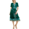 thumbnail image 2 of Nanette Nanette Lepore Womens Tie Waist Shirtdress, 2 of 5