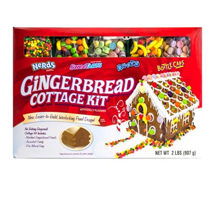 Bee Gingerbread Cottage Kit Nerds Sweetarts Runts Bottle Caps