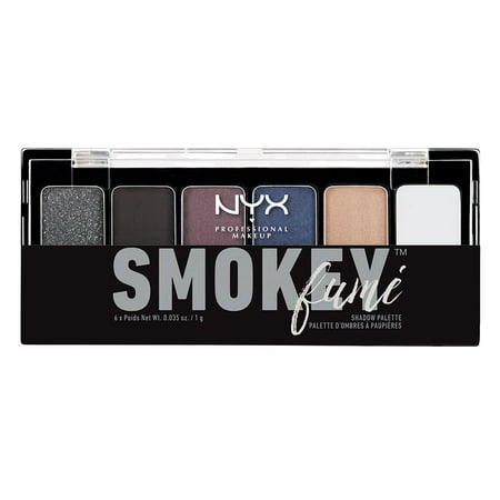NYX Professional Makeup The Smokey Shadow Palette (Best Makeup For Your Eye Shape)