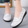 thumbnail image 4 of CHICVOMEY Breathable Mesh Flats for Women Loafers Business Casual Loafers Shoes with Arch Support Penny Loafers Slip On Dressy Shoes Comfort Flats for Walking&Work, 4 of 7