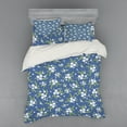 thumbnail image 2 of Ambesonne Flower Bedding Set 3 Pcs, Spring Blooms Field Retro, Twin XL, Multicolor, 2 of 3