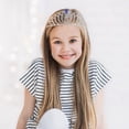 thumbnail image 2 of Kids Crown Girls Rhinestone Tiara Female Metal Crown Delicate Hair Accessory, 2 of 9