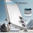 thumbnail image 4 of For Samsung Galaxy S25 Case PC + TPU Phone Cover Set with Front Screen Protector + Lens Film, 4 of 4