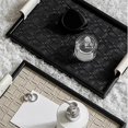 thumbnail image 5 of Leather Tray Key Bowls for Entry Table,Desktop Organizer Tray, Vanity Tray with Handle,Storage Organizer,Catchall Tray,A, 5 of 5