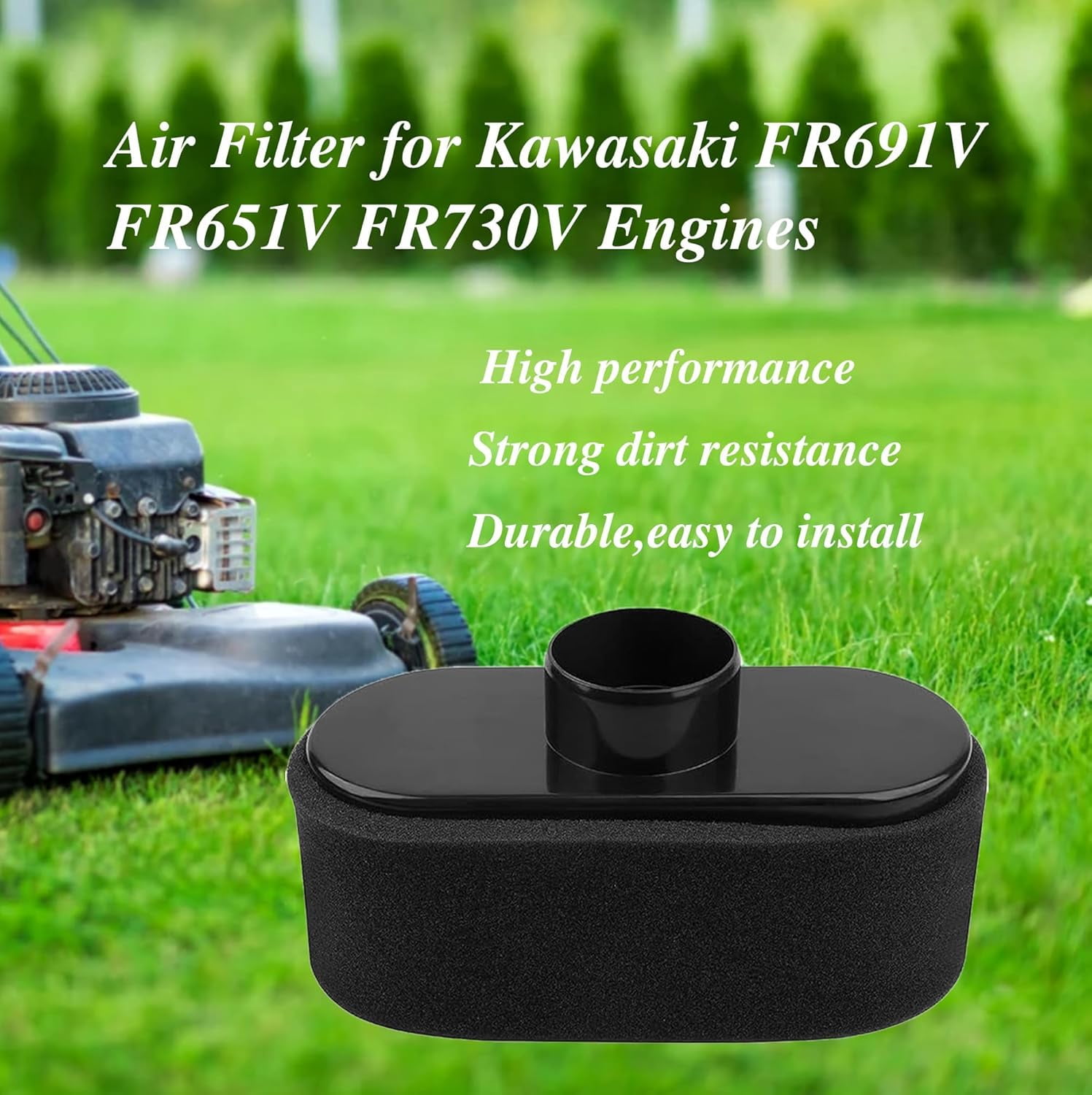 Replacement Tune Up Kit with Oil Filter 49065-7007 & Air Filter 11013-0752, Fits FR691V FR651V FR730V Engine for Zero Turn Mower