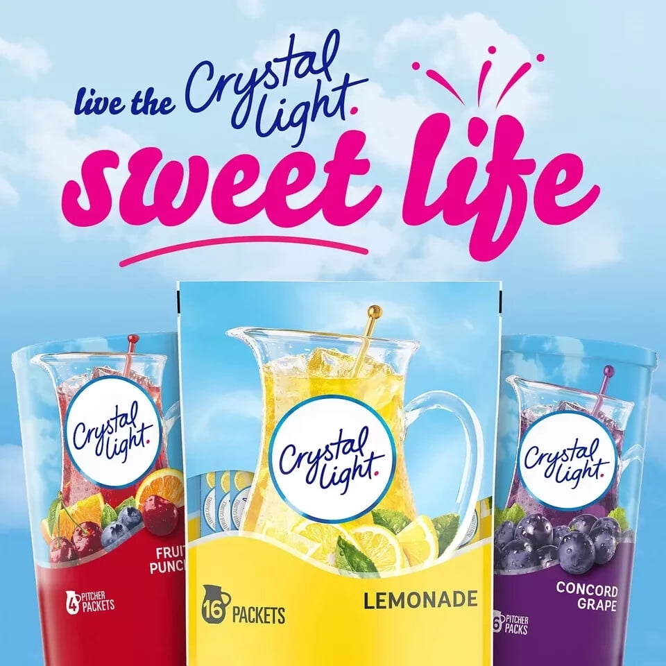 Crystal Light Lemonade Mix, 16 pk. FREE SHIPPING