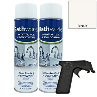 Homax Tough as Tile Epoxy Tub & Tile Spray Paint - Walmart.com