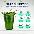 thumbnail image 5 of NF Sports Super Greens Beet Infused Superfood Powder–Organic Green Superfoods, Protein, Antioxidants & Probiotics, Supports Healthy Blood Pressure, Digestion & Energy Boost–30 Servings(Green Apple), 5 of 9