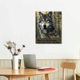 thumbnail image 3 of Nawypu Wolf Meaning Quotes To My Daughter Wall Art Canvas Inspirational Saying Themed  Prints Decor For Home Girls Room College Dorm Office,Daughter Gifts From Dad, 3 of 5