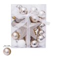 thumbnail image 3 of Juego De 30 Bolas Navideñas Mixtas Juego De Bolas Navideñas Estrella Para La Punta Del Árbol Caja De Regalo Juego De Colgantes Para El Árbol De Navidad, 3 of 3