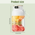 thumbnail image 2 of Cordless Portable Smoothie Blender, USB-C Rechargeable Juicer Personal Blenders for Shakes and Smoothies, 2 of 8