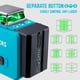thumbnail image 4 of Nivel láser KEZERS 3 x 360 con trípode, control remoto, láser verde, 4 of 6