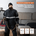 thumbnail image 4 of RefrigiWear Enhanced Visibility Insulated Softshell Jacket - High-Vis Winter Work Coat, Waterproof and Warm for Safety, 4 of 6