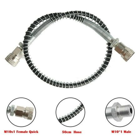 Paintball PCP Tank High Pressure Stainless Steel Hose Line For Air Fill Station