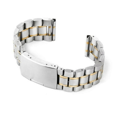 Stainless Steel Watch Strap Mens Bands Bracelet Straps Miss Man Flat 20 Mm