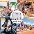 thumbnail image 5 of Miaocao 6pic Drawstring Backpack Bulk, Drawstring Bags String Backpack Cinch Sack Gym Bags for Sport Trip Beach Swimming, 6 Color, 5 of 6