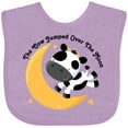 thumbnail image 3 of Inktastic Cow Jumped over the Moon Boys or Girls Baby Bib, 3 of 4