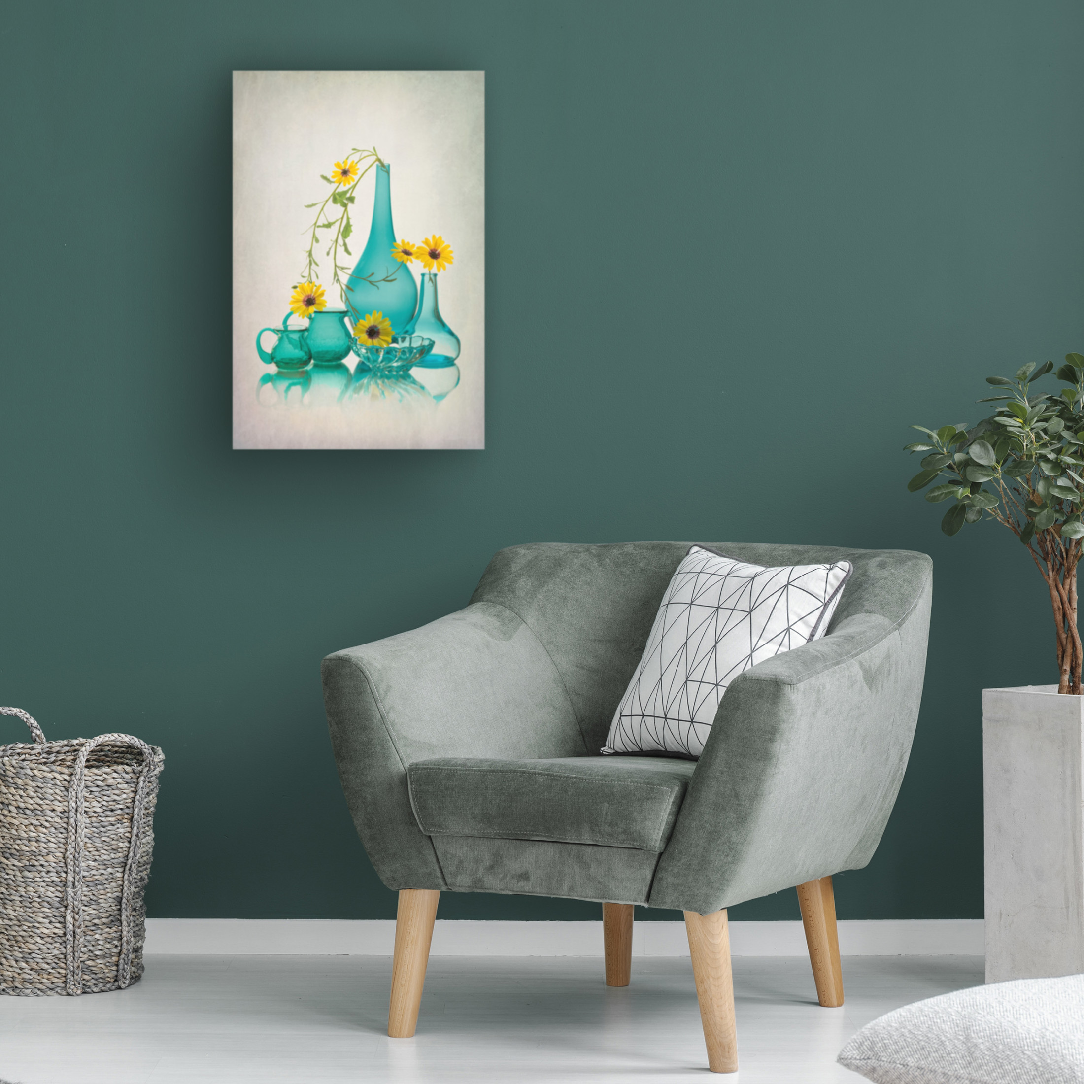 Trademark Fine Art Lydia Jacobs Summer Joy Canvas Wall Art