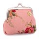 thumbnail image 5 of Bolsa de lona para monedas, portátil, informal, a la moda para mujer, para regalo de festival (rosa), 5 of 6