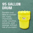 thumbnail image 2 of ENPAC 95-Gallon Emergency Response Universal Spill KIT (Includes Drum, Granular Absorbent, Pads, Socks, Disposal Bags, & Safety Equipment) - OSHA, UN, & DOT Compliant, 2 of 6