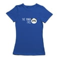 thumbnail image 1 of The Panda Face Graphic Quote Women's T-shirt, 1 of 1