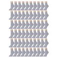 thumbnail image 3 of 180 Pairs Case of Kids Ankle Socks, Wholesale Bulk Pack Sports Sock for Boys And Girls, (Gray, 6-8), 3 of 5