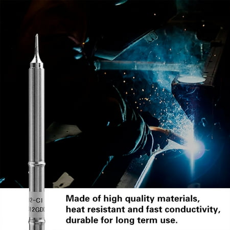Ejoyous T12 Series Soldering Iron Tips Welding Tool Replacement for FX-951 Rework Station , Replacement Soldering Iron Tip,Soldering Tip
