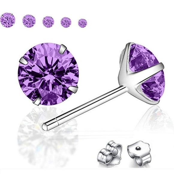 TIMIFIS Earrings Classic Sterling Silver Stud Earrings, Hypoallergenic Earrings - Summer