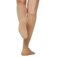thumbnail image 2 of 3 Pairs Women’s Sheer Knee Massage Socks with Reinforced Toe and Base Stay up Band (Skin), 2 of 9