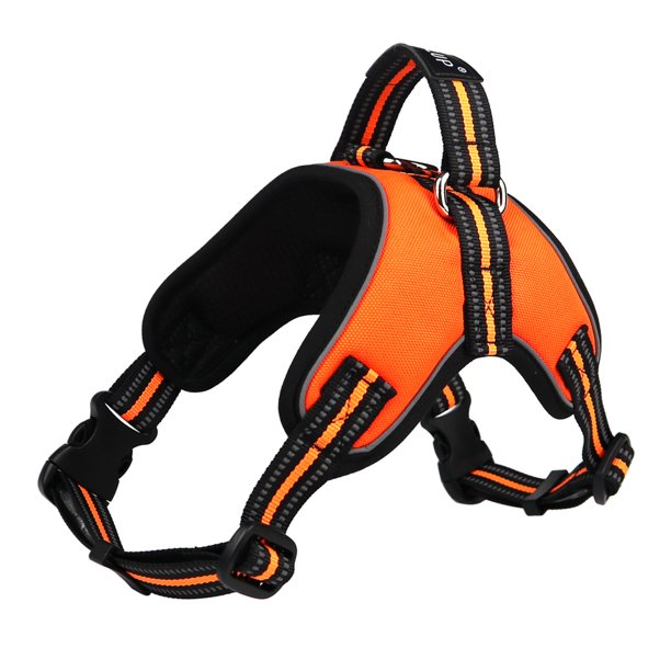 Arnés acolchado reflectante ajustable para mascotas, correa para el pecho Oxford para mascotas, cachorro SG Sunnimix Arnés reflectante para mascotas