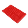 thumbnail image 2 of Baking , Reusable Easy Cleaning Waffle Silicone   For Waffle For Chocolates For Cakes 4 Grid Rectangular 51060,5 Grid Heart Shape 51068,4 Grid Heart Shape 58004, 2 of 8